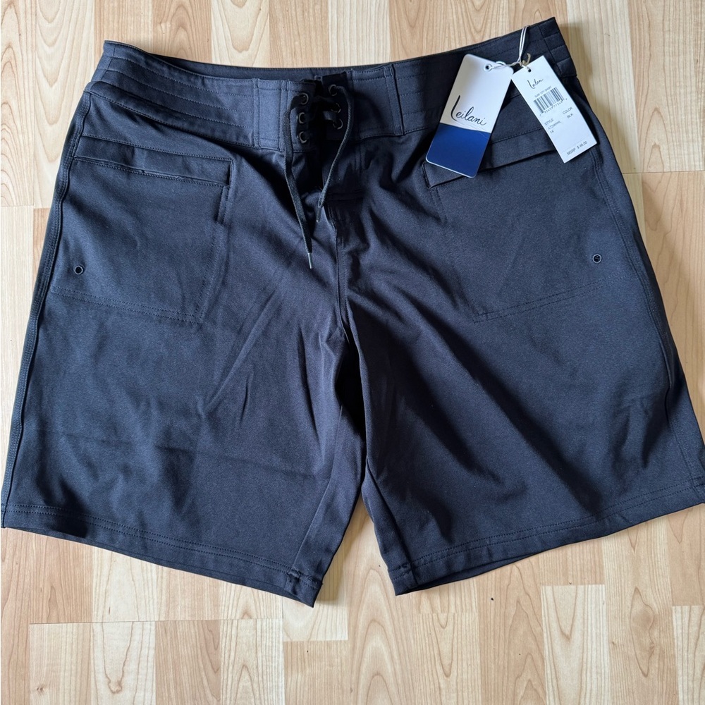 Lole Black Women's Swim Hybrid Shorts
